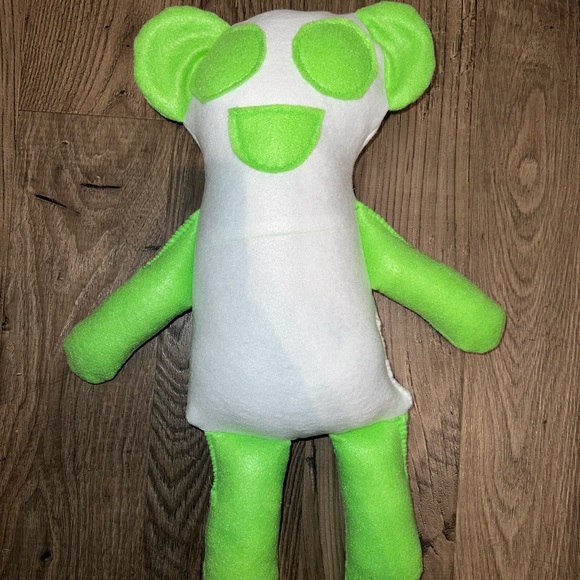 panda Other - Green and white panda bear